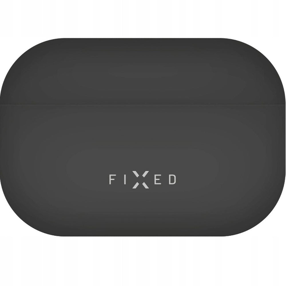 Pouzdro Fixed Silky pro Apple AirPods 4, Černá
