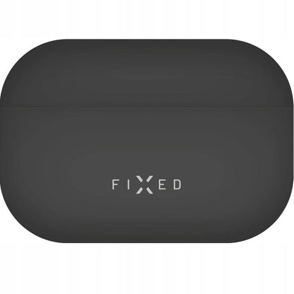 Pouzdro Fixed Silky pro Apple AirPods 4, Černá