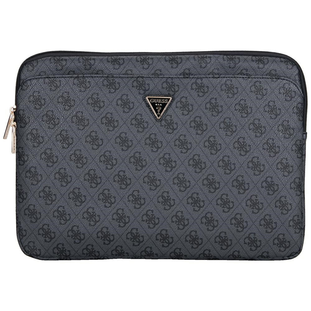 Guess 4G Triangle Logo Case for 14-inch Laptop, Black