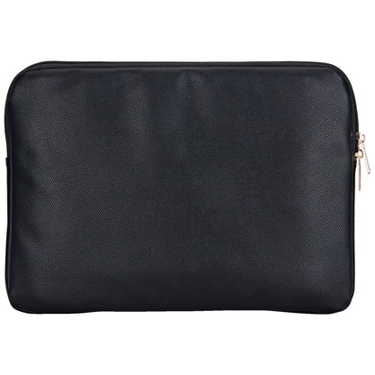 Pouzdro Guess Grained Triangle Logo pro Laptop 14inch, Černé