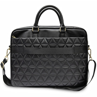 Taška Guess Quilted pro laptop 15 palců, černá