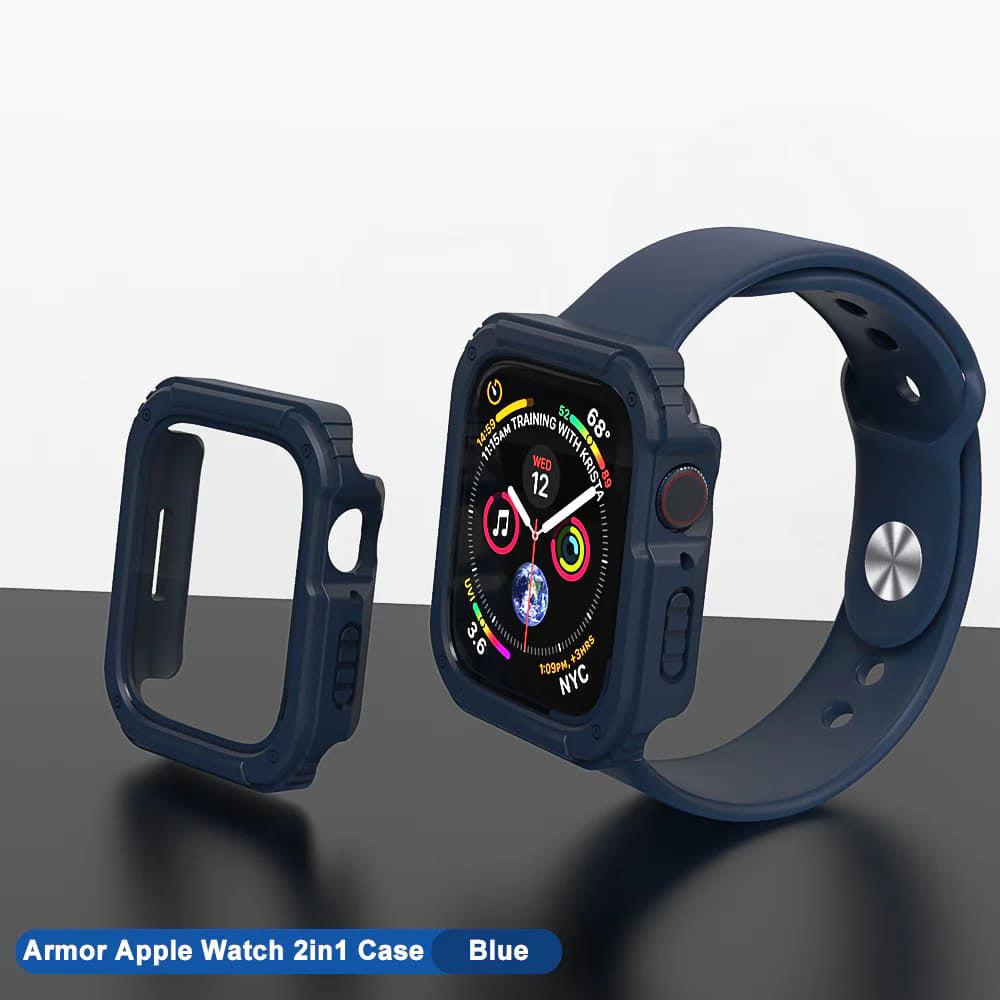 Pouzdro Lito Armor 360 pro Apple Watch 38mm Series, modré
