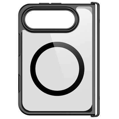 Pouzdro MagSafe s ochranou pantu pro Apple iPhone Duo, DUX DUCIS, Aimo, černé