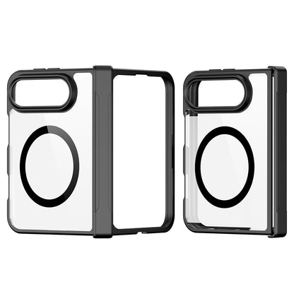 Pouzdro MagSafe s ochranou pantu pro Apple iPhone Duo, DUX DUCIS, Aimo, černé