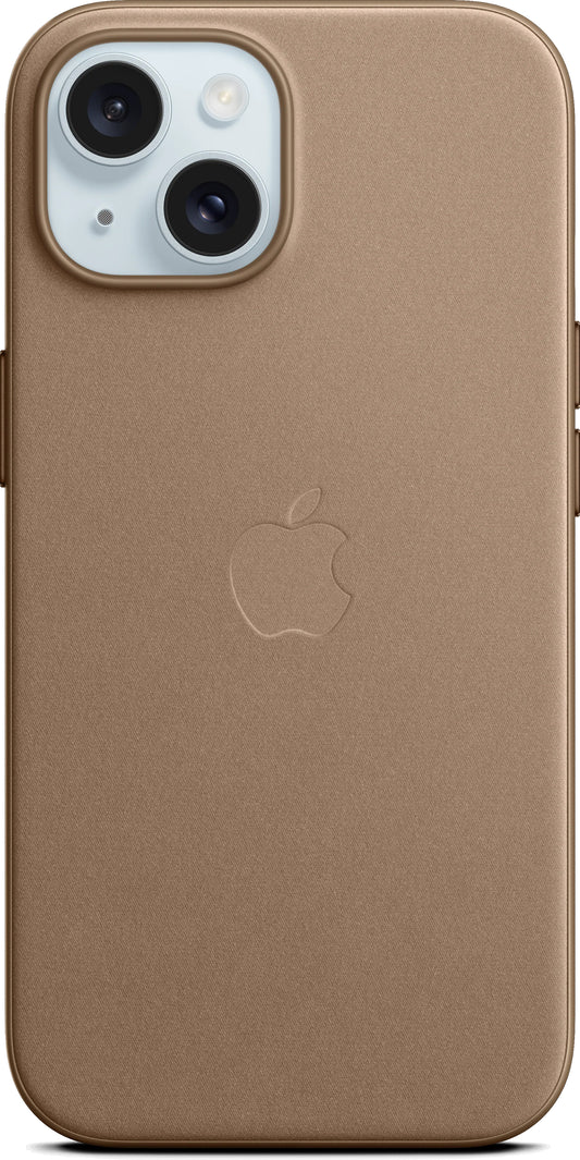 Pouzdro MagSafe pro Apple iPhone 15, FineWoven, hnědé MT3C3ZM/A