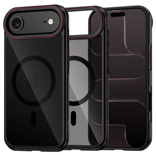MagSafe Case for Apple iPhone 17 Air, Tech-Protect, Maghybrid, Black