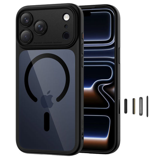 Pouzdro MagSafe pro Apple iPhone 17 Pro, Tech-Protect, MagPeak, Černá