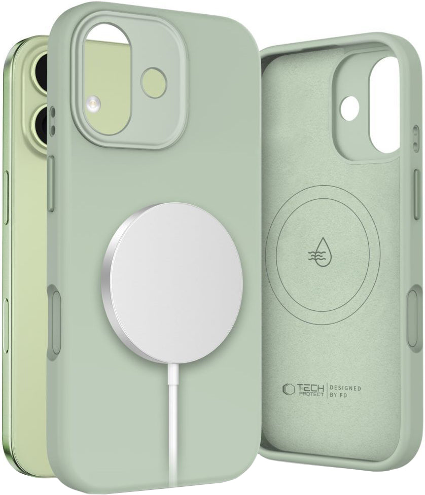 Pouzdro MagSafe pro Apple iPhone 17, Tech-Protect, Uniq, Zelená
