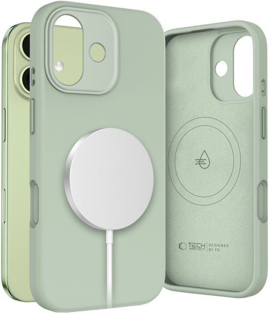 Pouzdro MagSafe pro Apple iPhone 17, Tech-Protect, Uniq, Zelená