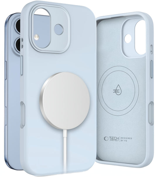 Pouzdro MagSafe pro Apple iPhone 17, Tech-Protect, Uniq, Modrá