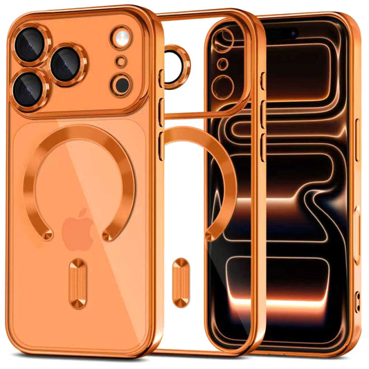 Pouzdro MagSafe pro Apple iPhone 17 Pro Max, Tech-Protect, Magflex, Oranžové
