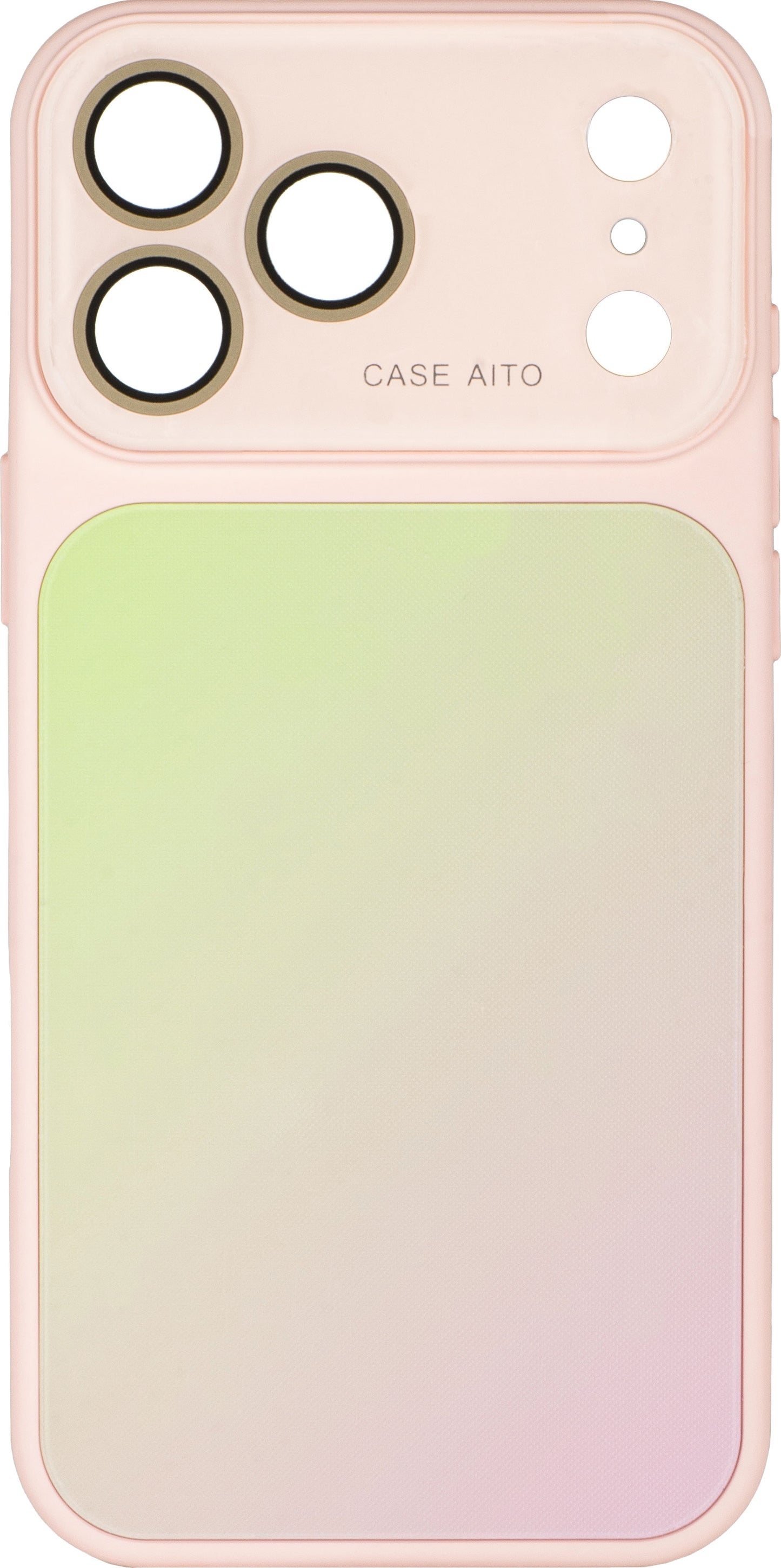 MagSafe pouzdro pro Apple iPhone 17 Pro Max, OEM, Gradient, Růžovo-zelené