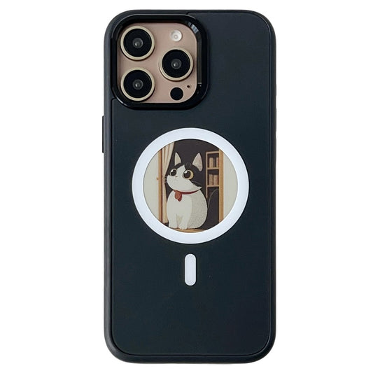 MagSafe Case for Apple iPhone 14 Pro Max, OEM, Round Screen Smart E-Ink, Black