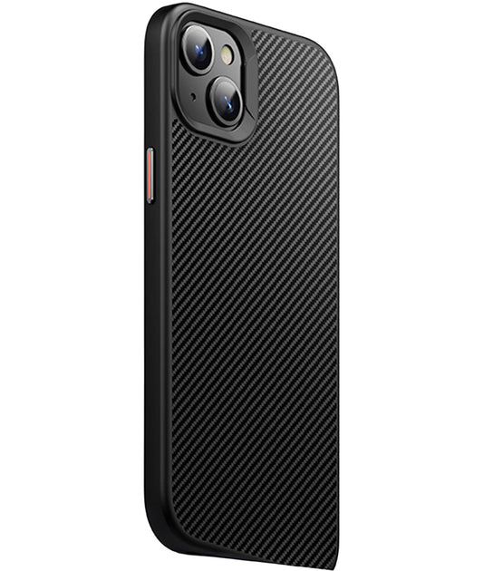 MagSafe pouzdro pro Apple iPhone 15, OEM, Carbon, Černá