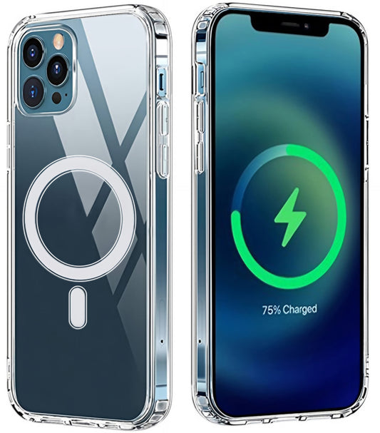 MagSafe pouzdro pro Apple iPhone 18 Pro Max / 17 Pro Max, OEM, Anti Shock, Transparentní