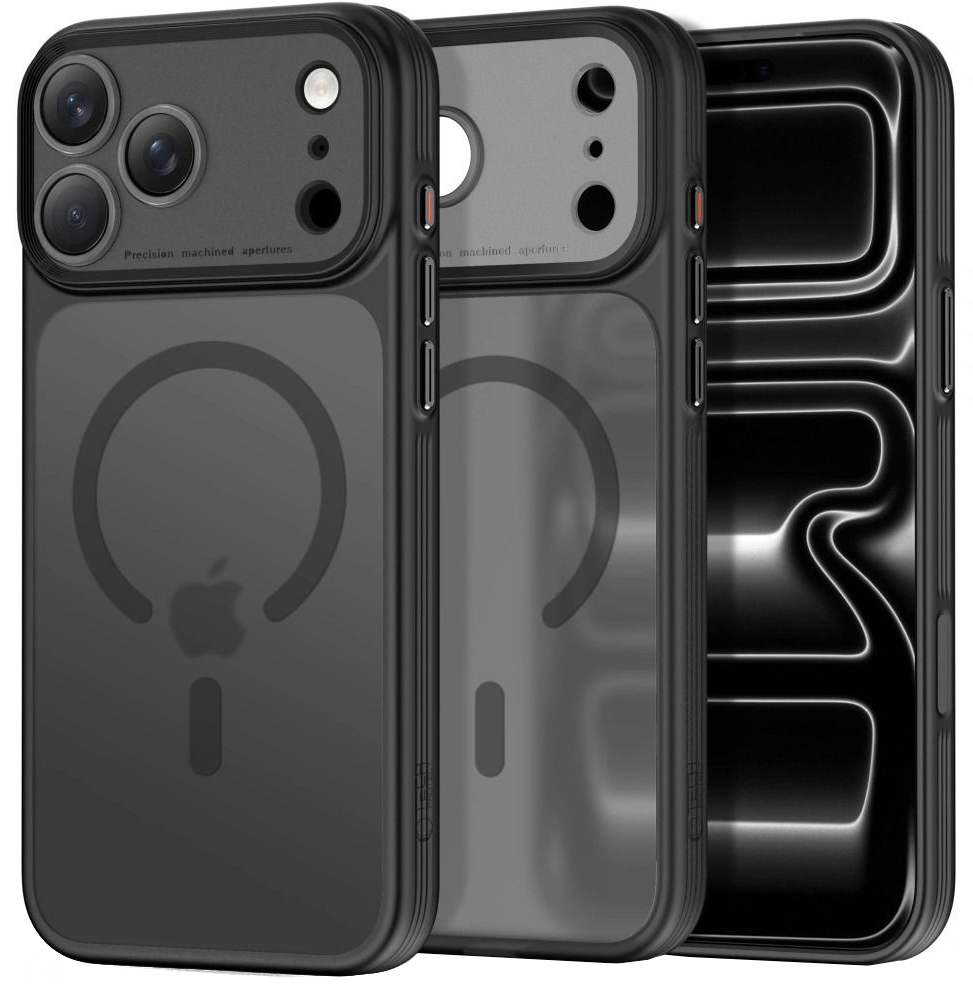 MagSafe pouzdro pro Apple iPhone 18 Pro Max / 17 Pro Max, Tech-Protect, MagPrime CC, Matná černá