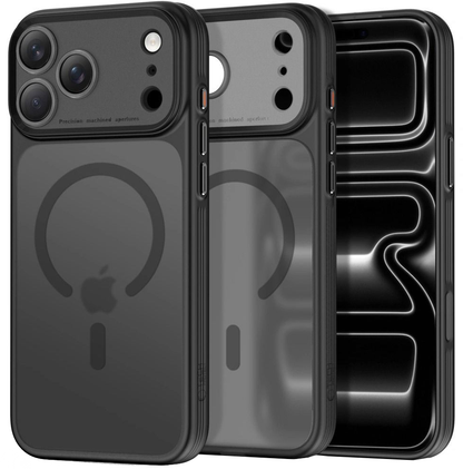 MagSafe pouzdro pro Apple iPhone 18 Pro Max / 17 Pro Max, Tech-Protect, MagPrime CC, Matná černá