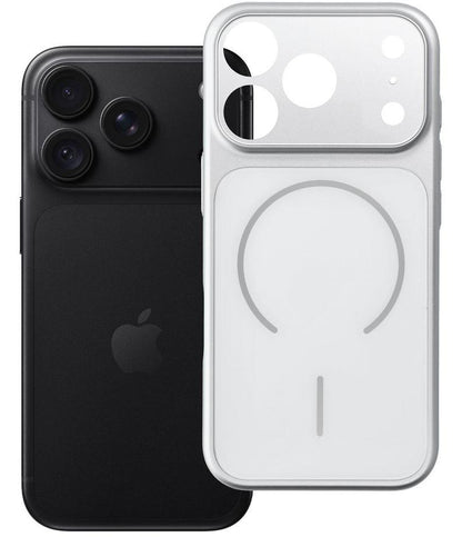 Pouzdro MagSafe pro Apple iPhone 18 Pro / 17 Pro, OEM, Make 18, stříbrné