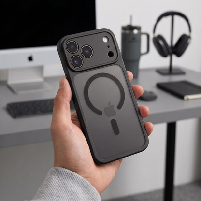 MagSafe pouzdro pro Apple iPhone 18 Pro Max / 17 Pro Max, Tech-Protect, BasicMag, Matná černá