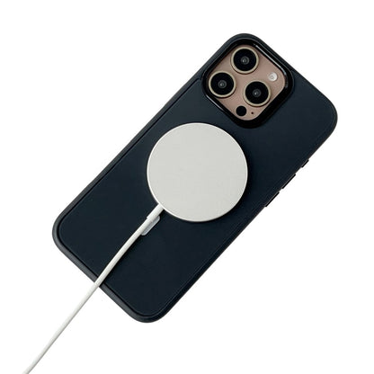 MagSafe pouzdro pro Apple iPhone 15 Pro Max, OEM, kulatý displej Smart E-Ink, černé