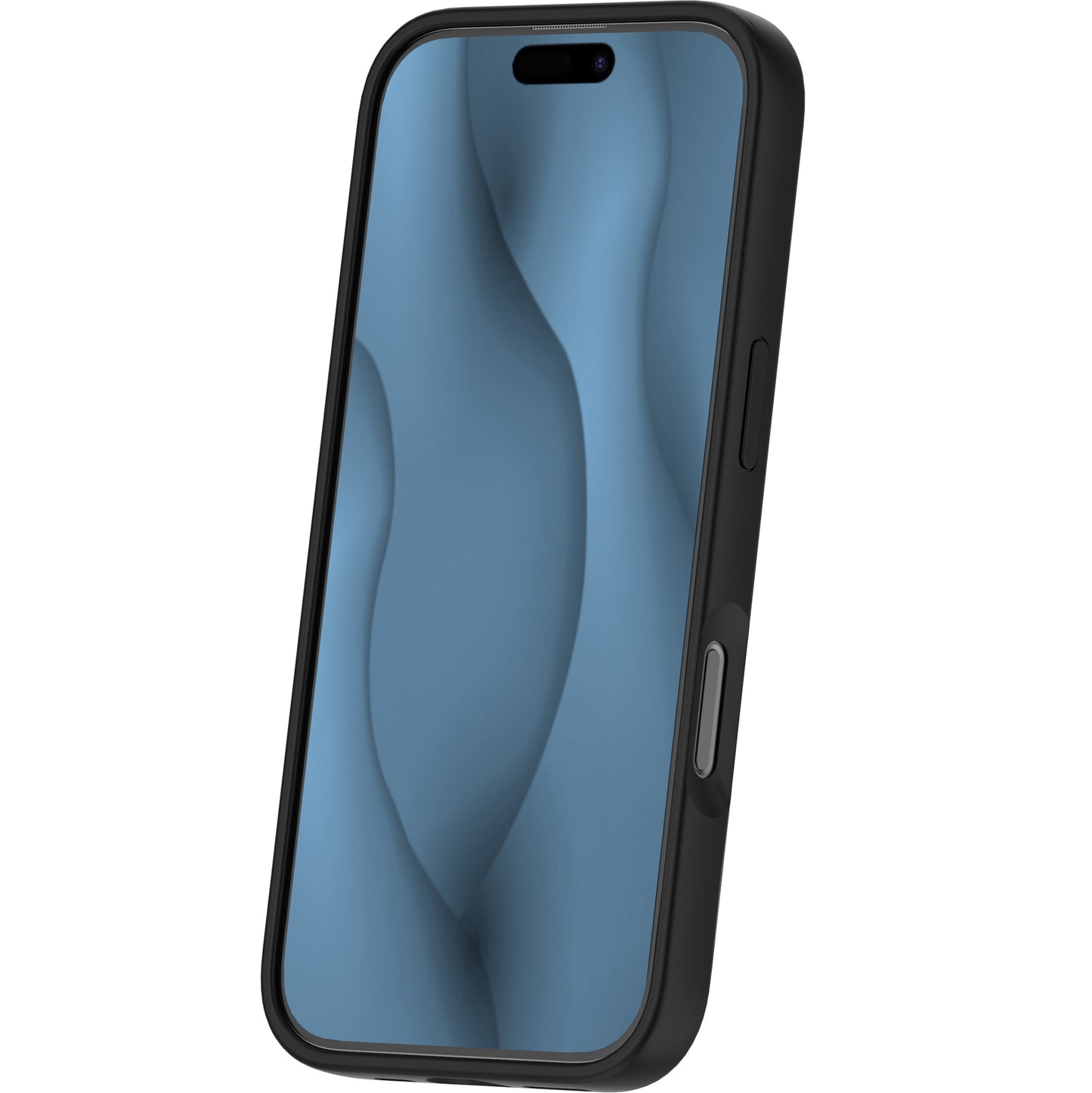 MagSafe pouzdro pro Apple iPhone 15 Pro Max, OEM, Silicone Thin, černé