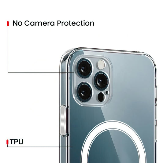 MagSafe Case for Apple iPhone 17 Pro, OEM, Clear, Transparent