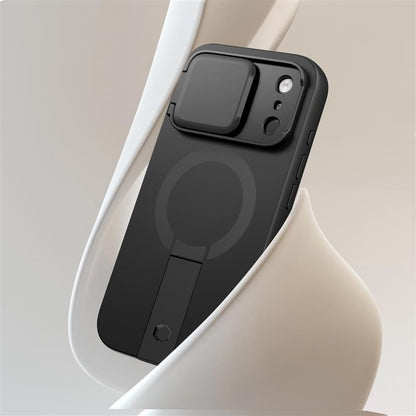 Pouzdro MagSafe pro Apple iPhone 17 Pro Max, Tech-Protect, Kevlar Aura, Černá