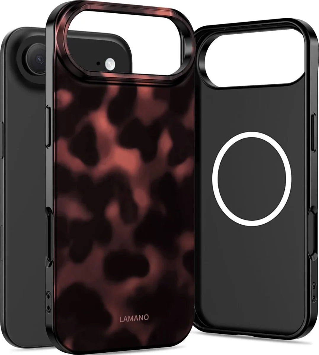 Pouzdro MagSafe pro Apple iPhone 17 Air, Tech-Protect, Lamano Panther, Černá