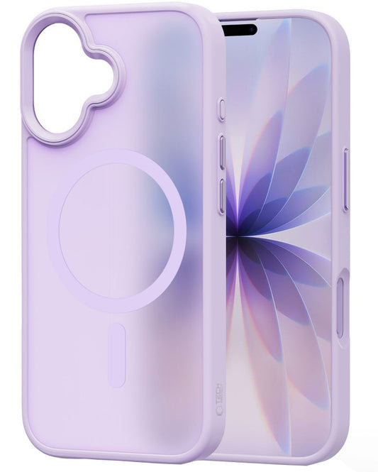 Pouzdro MagSafe pro Apple iPhone 17, Tech-Protect, Magmat, Fialová Mat