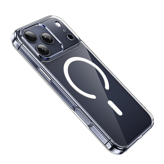 MagSafe pouzdro pro Apple iPhone 17 Pro, Borofone, BI5 Ice Shield, Průhledné