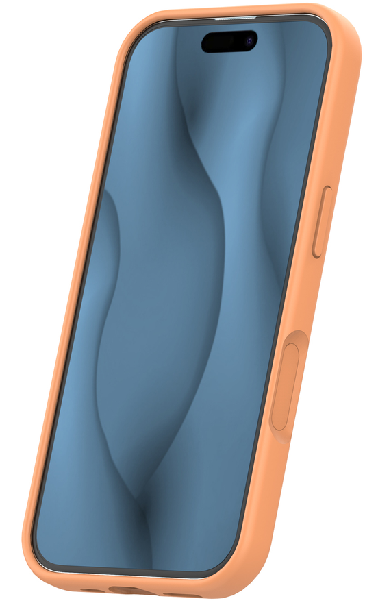 MagSafe pouzdro pro Apple iPhone 17, OEM, Silicone Thin, Oranžové