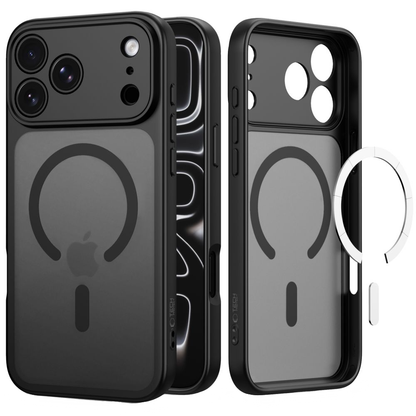 MagSafe pouzdro pro Apple iPhone 18 Pro / 17 Pro, Tech-Protect, BasicMag, Matná černá
