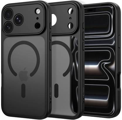 MagSafe pouzdro pro Apple iPhone 18 Pro Max / 17 Pro Max, Tech-Protect, BasicMag, Matná černá