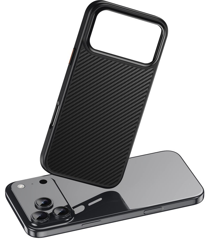 MagSafe pouzdro pro Apple iPhone 18 Pro / 17 Pro, OEM, Carbon, Černá