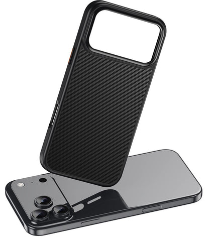 MagSafe pouzdro pro Apple iPhone 18 Pro / 17 Pro, OEM, Carbon, Černá