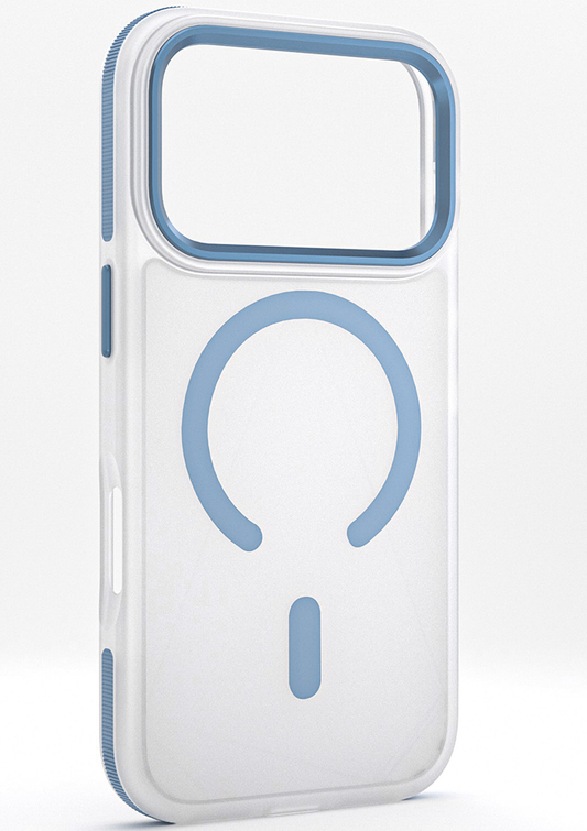 MagSafe pouzdro pro Apple iPhone 18 Pro / 17 Pro, Etteri, Icy Mag, Bleu