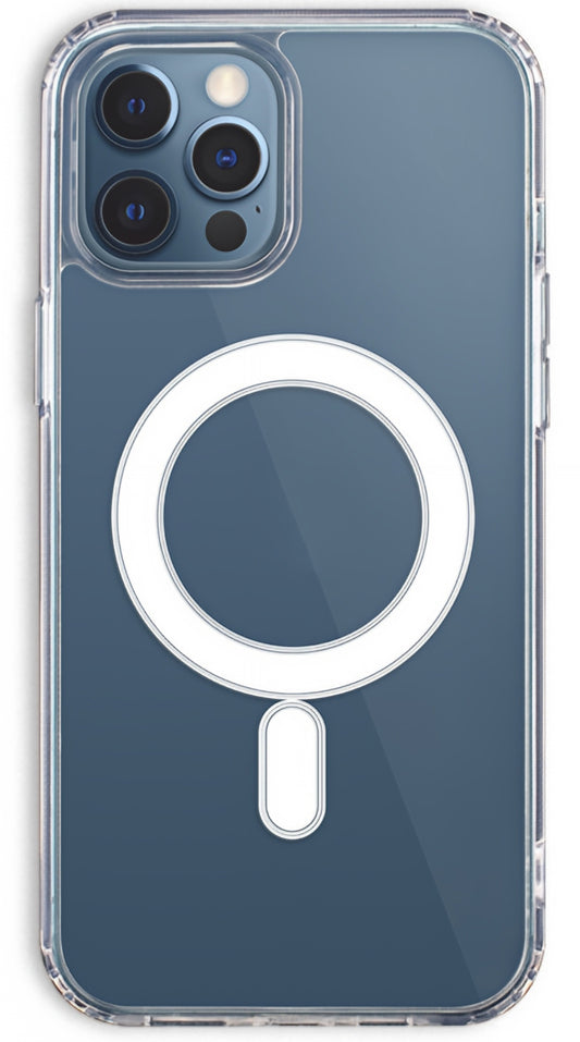 MagSafe pouzdro pro Apple iPhone 18 Pro Max / 17 Pro Max, OEM, Anti Shock, Transparentní