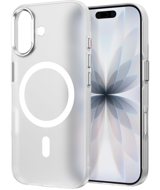 MagSafe pouzdro pro Apple iPhone 17, Tech-Protect, MagZero, Matná bílá