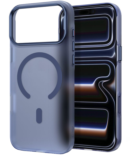 MagSafe pouzdro pro Apple iPhone 18 Pro / 17 Pro, Tech-Protect, MagZero, Matná námořnická modř