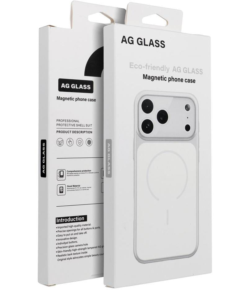 Pouzdro MagSafe pro Apple iPhone 18 Pro / 17 Pro, OEM, Make 18, stříbrné