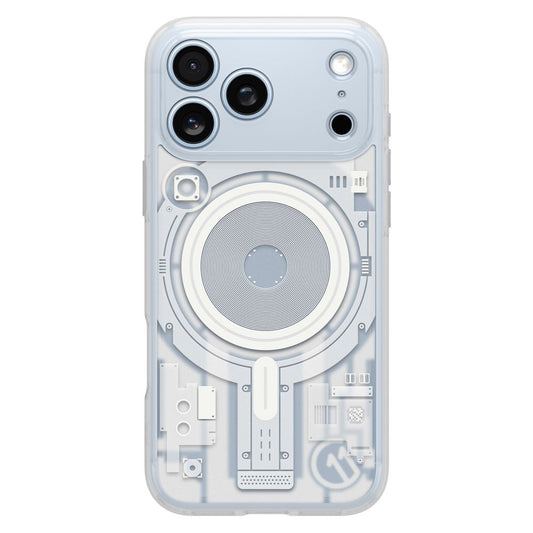 Pouzdro MagSafe pro Apple iPhone 18 Pro Max / 17 Pro Max, Spigen, C11 Ultra Hybrid MagFit Element, bílé ACS12307