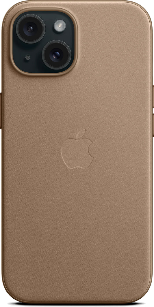 Pouzdro MagSafe pro Apple iPhone 15, FineWoven, hnědé MT3C3ZM/A
