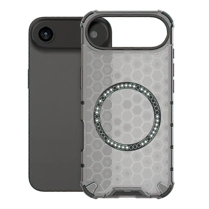 Pouzdro MagSafe pro Apple iPhone 17 Air, Techsuit, HoneyComb Shield, Černá