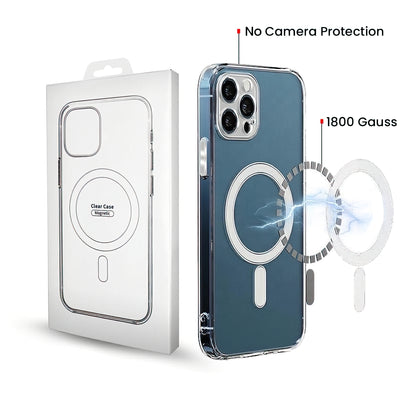 Pouzdro MagSafe pro Apple iPhone 17, OEM, Clear, Průhledné