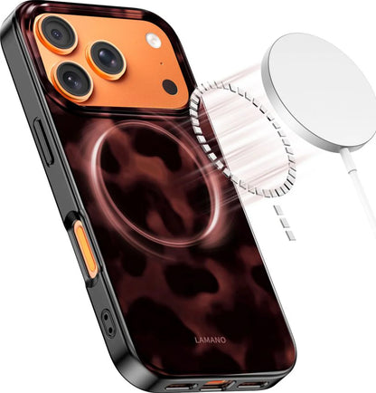 Pouzdro MagSafe pro Apple iPhone 17 Pro, Tech-Protect, Lamano Panther, Černá
