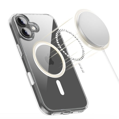 Pouzdro MagSafe pro Apple iPhone 17, Tech-Protect, Flexair Hybrid CC, Průhledné