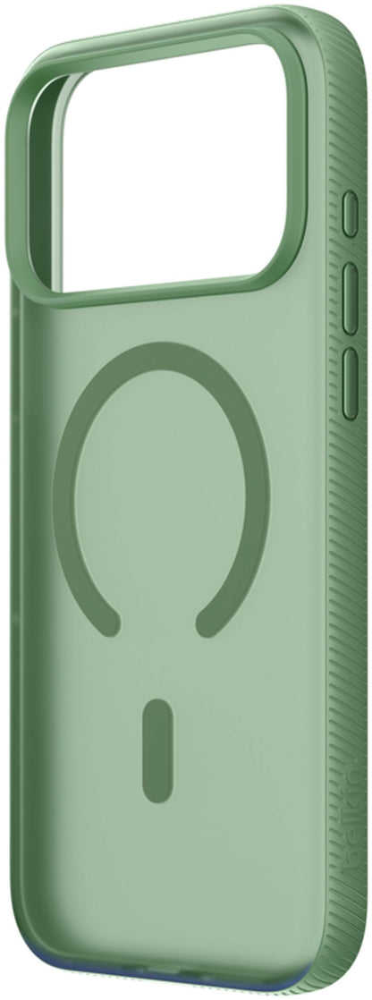 MagSafe pouzdro pro Apple iPhone 17 Pro Max, Belkin, SheerForce Grip, Zelená MSA036hqSE