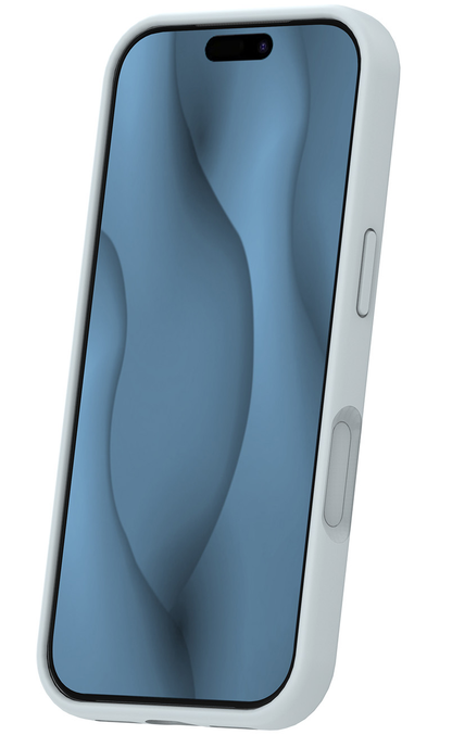 MagSafe pouzdro pro Apple iPhone 17 Pro, OEM, tenký silikon, šedé