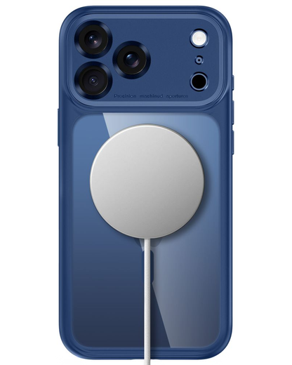 MagSafe pouzdro pro Apple iPhone 18 Pro Max / 17 Pro Max, Tech-Protect, MagPeak CC, Tmavě modrá