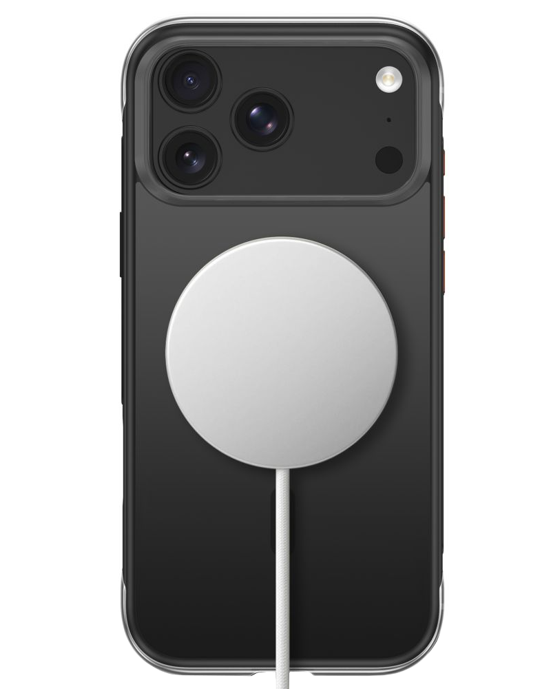 MagSafe pouzdro pro Apple iPhone 18 Pro / 17 Pro, Tech-Protect, MagAir CC, Matná černá